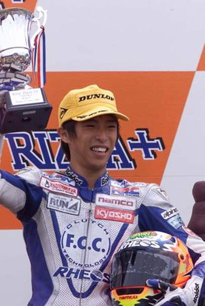 Il successo numero 400 arriv grazie al giapponese Aoki (foto Jamotte), 1 nel GP del Brasile della 125 nel 1996 